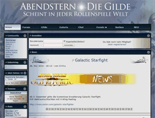 Tablet Screenshot of abendstern.info